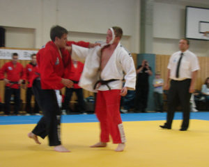Felix Kiebach (rechts) gegen Niklas Grimme